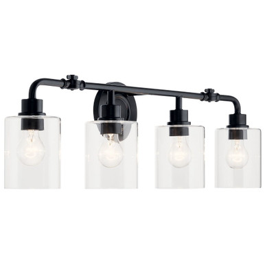 Gunnison Four Light Vanity Light by Kichler - 45667BK