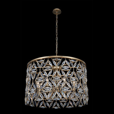 Triangulo 8 Light Oversized Pendant by Allegri - 039557-062-FR001