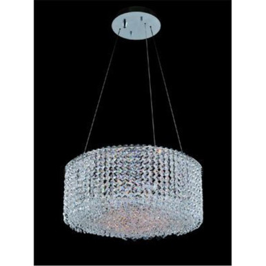 Milieu Metro 8 Light Large Pendant by Allegri - 11669-010-FR001