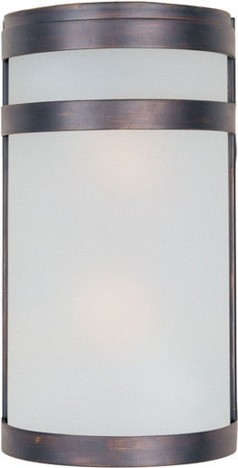 Arc 2 LED Light Outdoor Wall Lantern by Maxim - 65002FT