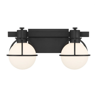 Pierce 2 Light Bath Vanity 7.5 Inch Tall and 15.5 Inch Wide by Savoy House - 8-1060-2