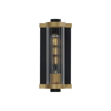 Opulent 1 Light Outdoor Wall Lantern by Maxim - 16120CRBKAB