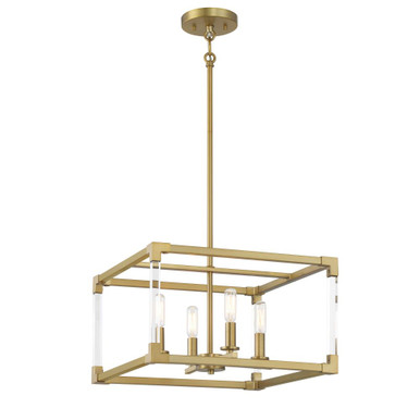 Oro District 4 Light Medium Pendant by Minka Lavery - 1458-695