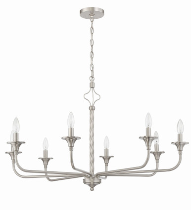 Jolenne 8 Light Oversized Chandelier by Craftmade - 57028