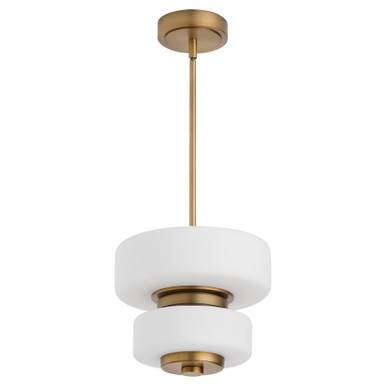 Favo 16W 6 5CCT LED Pendant 12 Inch Tall and 13.5 Inch Wide by Oxygen - 3-80-56