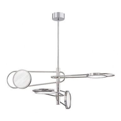 Valeri 240W 4 LED Light Oversized Pendant by Hudson Valley - 8724