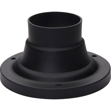 Outdoor Essentials Aluminum Pier Mount 6 x 3.5 inches by Maxim  - 2000BK