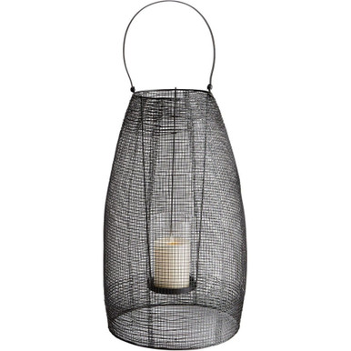 Gauze 11 Inch Large Candleholder by Cyan  - 10244