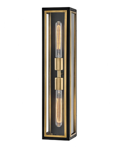 Shaw 20W 2 LED Light Wall Sconce by Hinkley - 32980BK