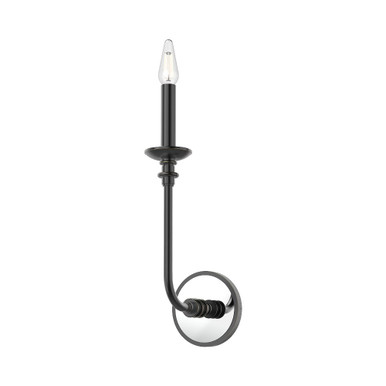 Peabody 1 Light Vanity Light by Alora - WV351501