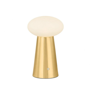 Cashel 3W 1 LED Rechargeable Table Lamp 10 Inch Tall by Hudson Valley - L2941-AGB