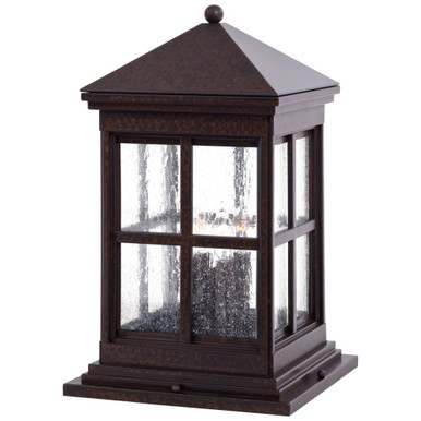 Great Outdoors Berkeley 4 Light Outdoor Column Mount by Minka Lavery - 8567-51