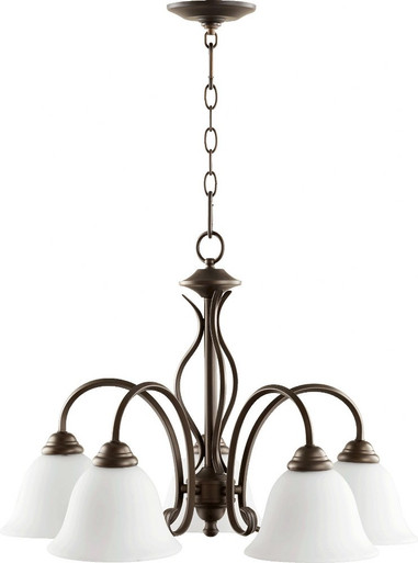 Spencer 5 Light Large Pendant by Quorum - 6410-5