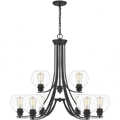 Pruitt 9 Light Large Chandelier by Quoizel - PRUS5034