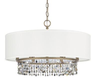 Harper 6 Light Large Pendant by Capital - 4216BG-544-CP