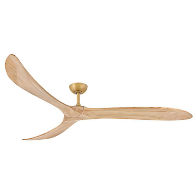 Swell 3 Blade Ceiling Fan 13.75 Inch Tall and 80 Inch Wide by Hinkley - 903880FHB-NDD