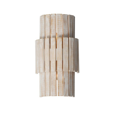 Satori 2 Light Wall Sconce 13.5 Inch Tall and 7 Inch Wide by Maxim - 14450WWTEC