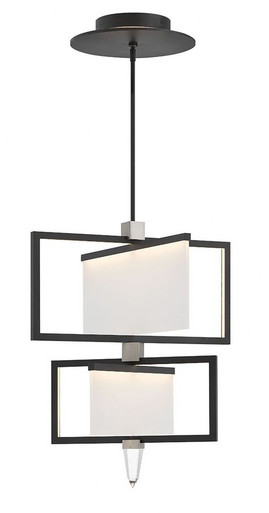 Folio 1 Light Medium 2 Tier Chandelier by Hinkley - 32506BLK