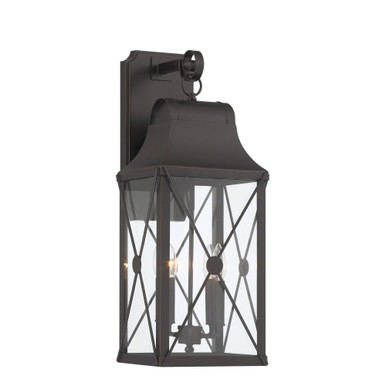 De Luz 4 Light Candle Style Wall Lantern 26.38 Inch Tall by Minka Lavery - 73293-143C