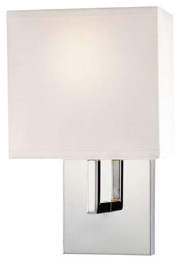 One Light Wall Sconce 7 Inch Wide by 11.25 Inch Tall by George Kovacs - P470-077