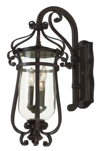 Hartford 3 Light Medium Outdoor Wall Lantern by Kalco - 9232BB