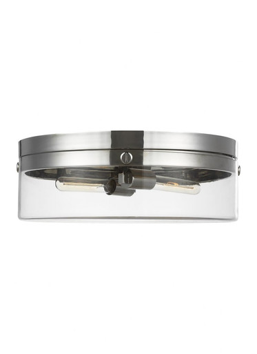 Garrett 2 Light 18.38 Inch Wide Flush Mount by Visual Comfort Studio - CF1032