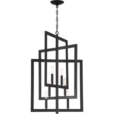 Portrait 6 Light Foyer 28 Inch Tall and 19 Inch Wide by Craftmade - 44936