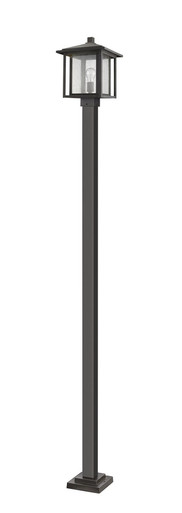 Aspen 1 Light Outdoor Post Mount Lantern 11 x 111 Inches by Z-Lite - 554PHBS