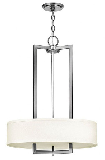 Hampton 3 Light Large Drum Chandelier by Hinkley - 3203