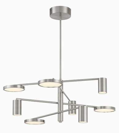 Swivel 1 LED Light Oversized Chandelier by George Kovacs - P5496-084-L