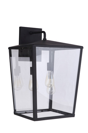 Olsen 3 Light Outdoor Wall Lantern 24.25 Inch Tall by Craftmade - ZA4644-MN