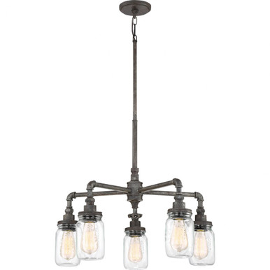 Squire 5 Light Medium Chandelier by Quoizel - SQR5005