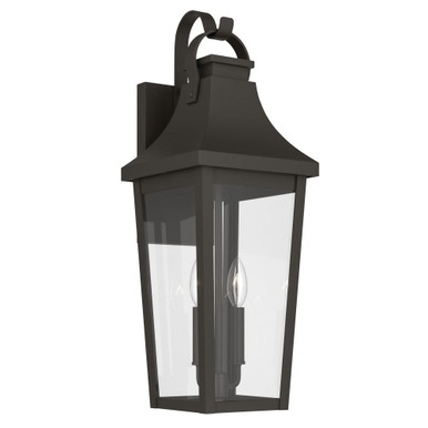 Cleary 2 Light Outdoor Wall Mount 24 Inch Tall and 8.5 Inch Wide by Kichler - 59195
