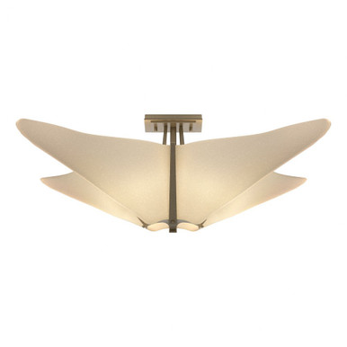 Kirigami 4 Light 22.5 Inch Wide Semi Flush Mount by Hubbardton Forge - 123305