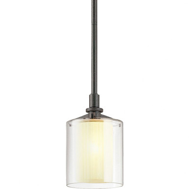 Arcadia 1 Light Pendant 9.25 Inches Tall and 4.75 Inches Wide by Troy - F1719-TRN