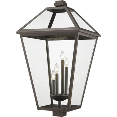 Talbot 4 Light Outdoor Post Mount 33.75 x 19.5 Inches by Z-Lite - 579PHXLXS