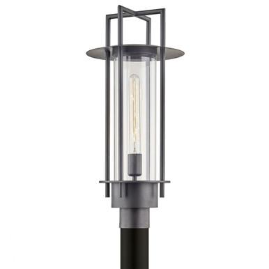 Carroll Park One Light Post by Troy - P6815-TBZ