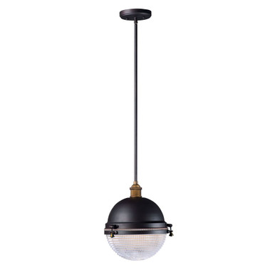 Portside 1 Light Medium Outdoor Pendant by Maxim - 10187OIAB