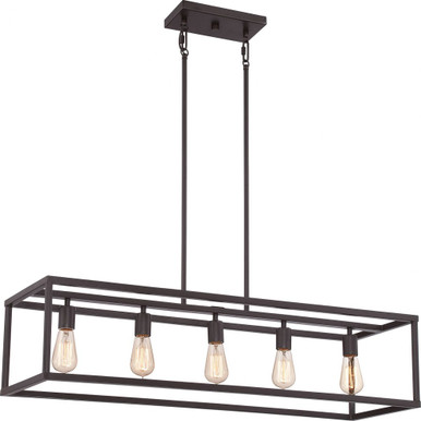 New Harbor 5 Light Oversized Island Chandelier by Quoizel - NHR538