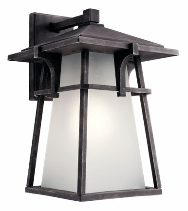 Beckett 1 Light Outdoor Wall Lantern 18 Inch Tall by Kichler - 49723