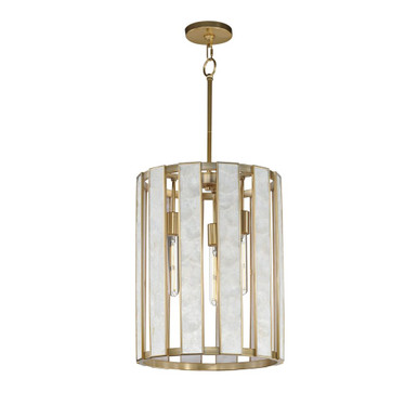 Miramar 3 Light Small Foyer Chandelier by Maxim - 12802CZNAB