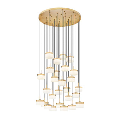 Renaud 18W 27 LED Chandelier 5 Inch Tall and 40.75 Inch Wide by Z Lite - 827P6-27R