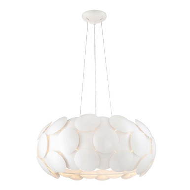 Crown 7 Light Medium Modern Chandelier by Zeev - CD10189-7-GWH