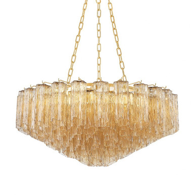 Watertown 9 Light Large Chandelier by Hudson Valley - 4909-AGB