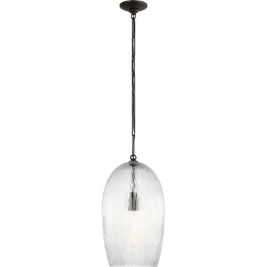 Serafina 1 Light Pendant 19.25 X 10.75 Inch Wide by Visual Comfort Studio - HP1001