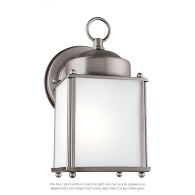 New Castle 1 Light Outdoor Wall Lantern 8.25 Inch Tall by Generation - 8592001