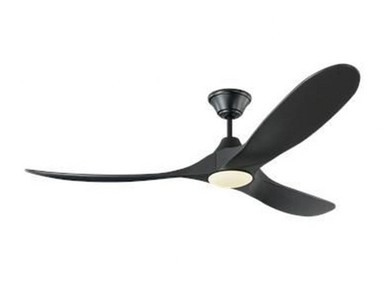 Maverick LED 3 Blade Ceiling Fan Includes Light Kit 60 Inch Wide by VC Fan - 3MAVR60D
