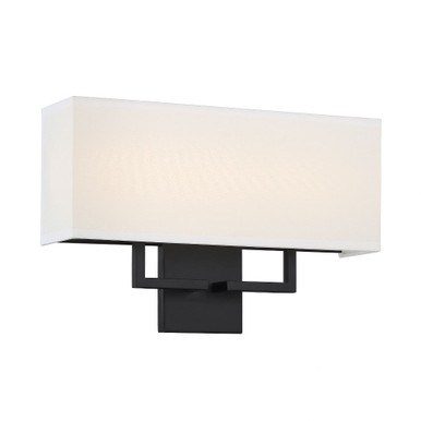 21W 1 LED Wall Mount In 11 x 16.75 Inches by George Kovacs - P472-66A-L