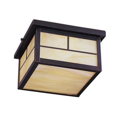 Coldwater Two Light 9.25 Inch Wide Outdoor Flush Mount by Maxim - 4059HOBU