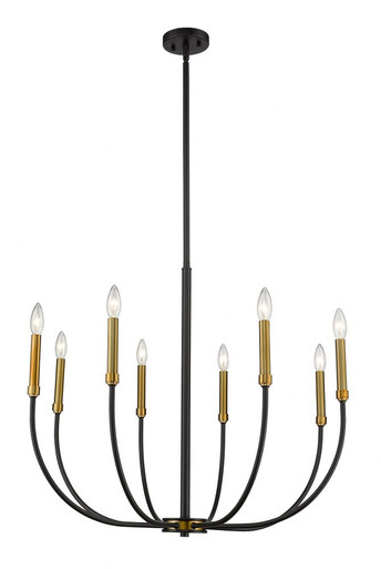 Haylie 8 Light Chandelier 32.5 Inches Wide by 109.25 Inches High by Z-Lite - 479-8